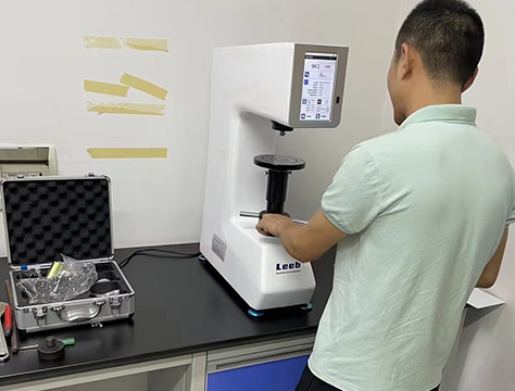 觸摸屏洛氏硬度計使用案例(圖1)